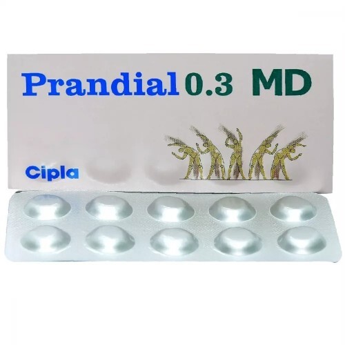 PRANDIAL MD 0.3MG TAB