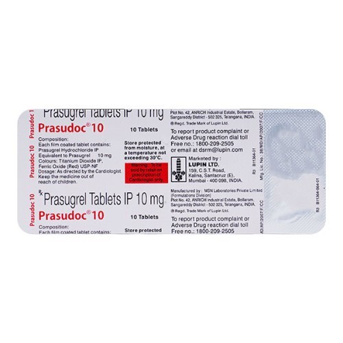 PRASUDOC 10MG TAB