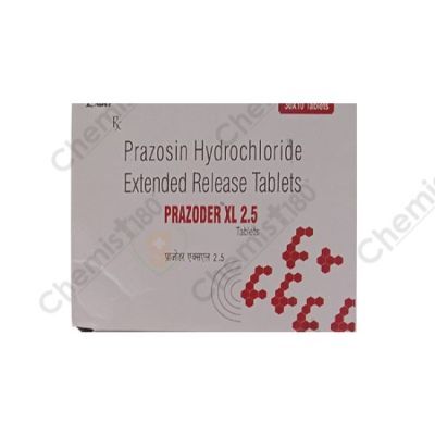 PRAZODER XL 2.5MG TAB