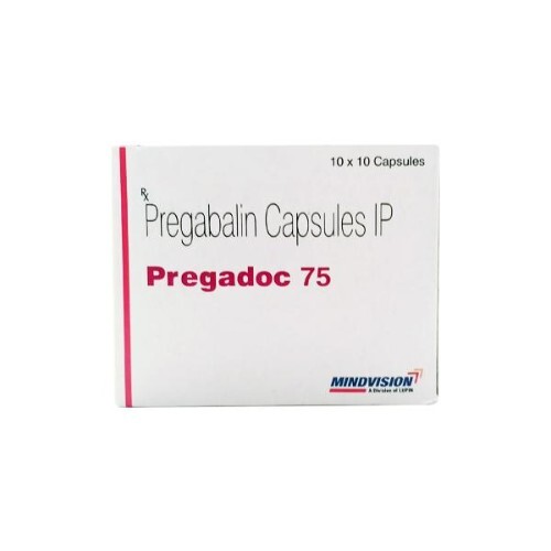 PREGADOC 75MG CAP