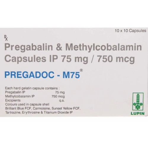 PREGADOC M 75MG CAPSULE 