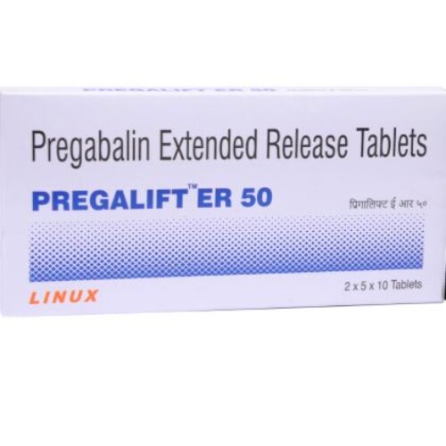PREGALIFT ER 50MG TABLET