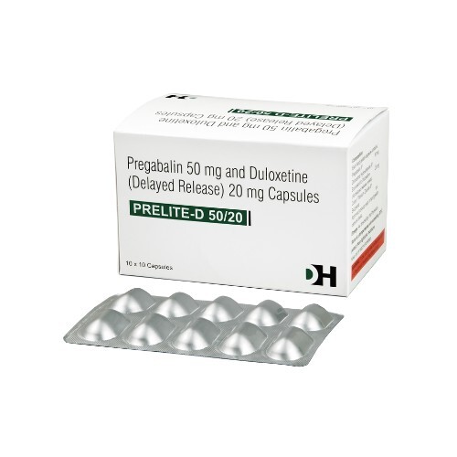 PRELITE D 50/20MG CAPSULE