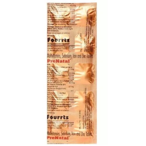 PRENATAL TAB FOURRTS
