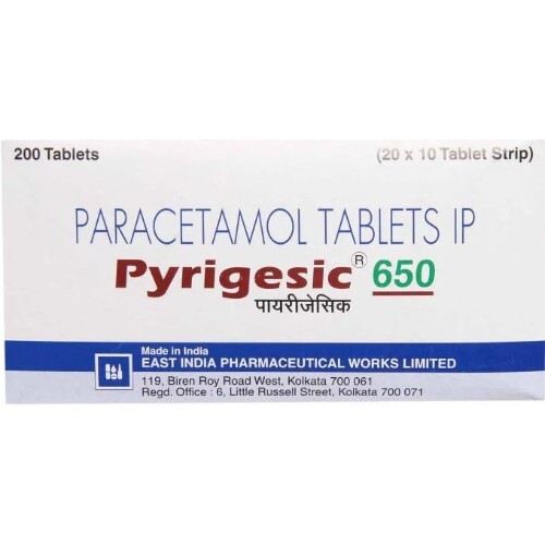 PYRIGESIC 650MG TAB