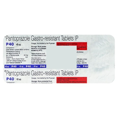 P 40MG TAB