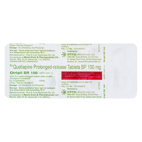 QTRIPIL SR 100MG TAB