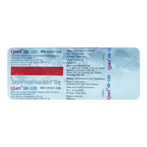 QUEL SR 100MG TAB
