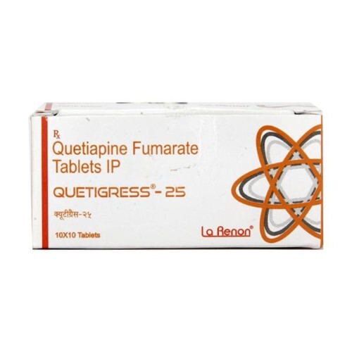 QUETIGRESS 25MG TAB