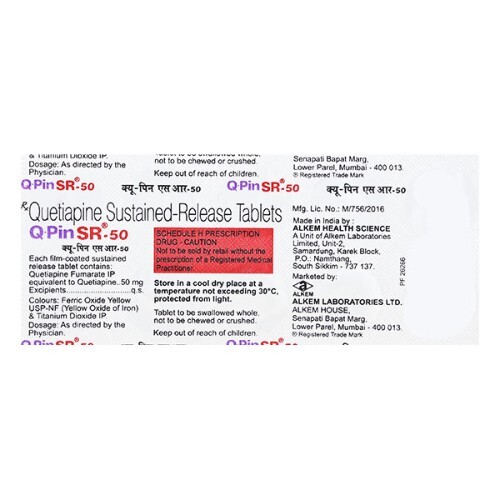 Q PIN SR 50MG TAB