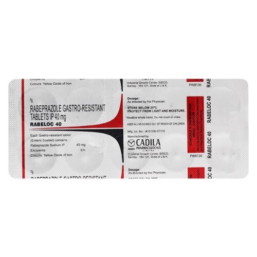 RABELOC 40MG TAB