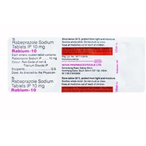 RABIUM 10MG TABLET