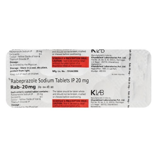 RAB 20MG TAB