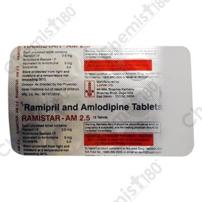 RAMISTAR A 2.5MG TAB