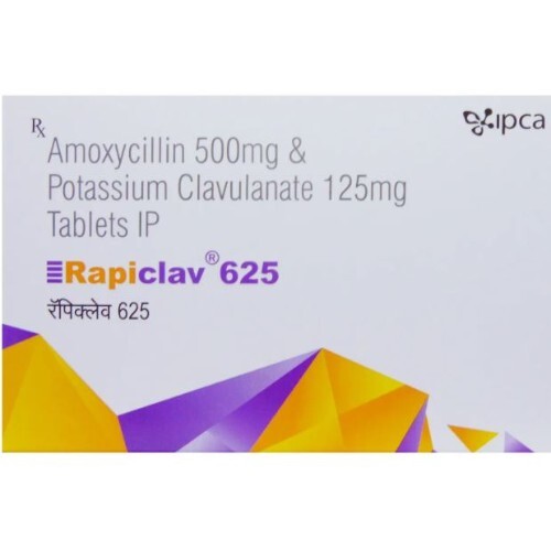 RAPICLAV 625MG TAB