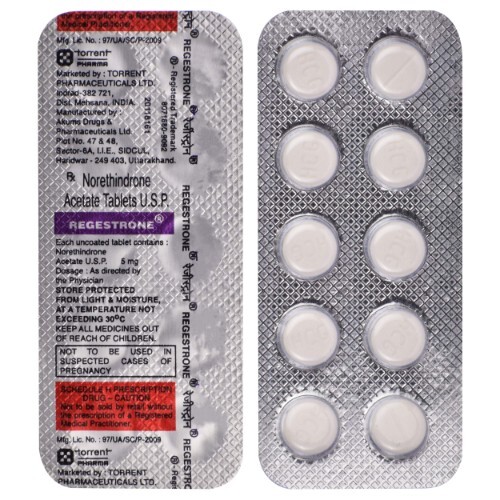 REGESTRONE 5MG TABLET