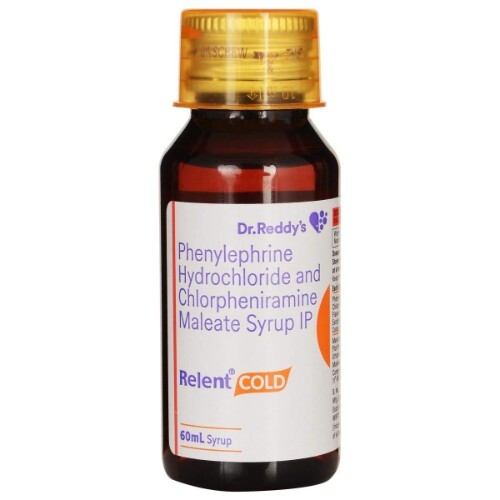 RELENT COLD SYRUP 60ML