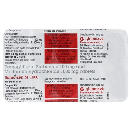 REMOZEN M 1000MG TAB