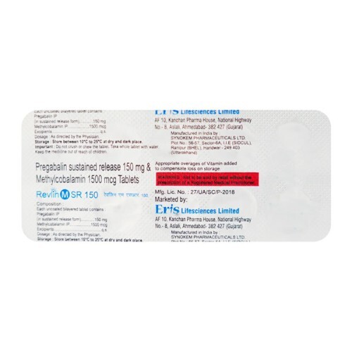 REVLIN M SR 150MG TAB