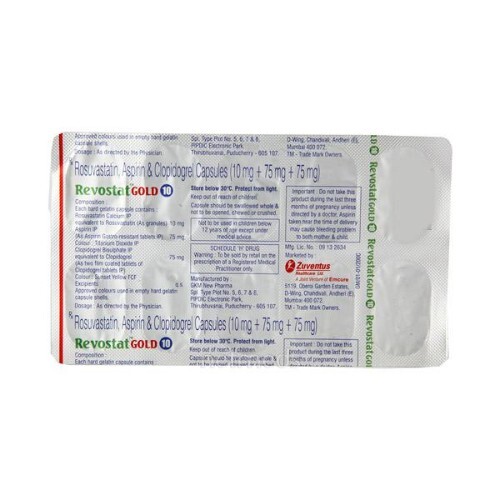 REVOSTAT GOLD 10 MG CAPSULE