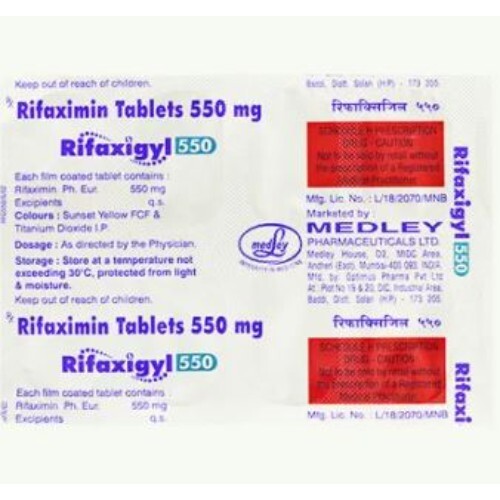 RIFAXIGYL 550MG TAB