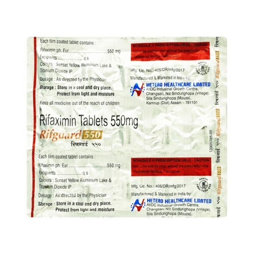 RIFGUARD 550 MG TABLET