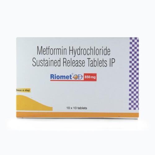 RIOMET OD 850MG TABLET
