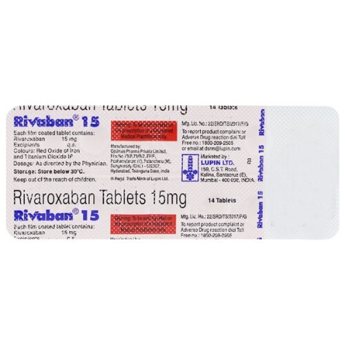 RIVABAN 15MG TABLET