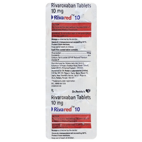 RIVARED 10 MG TABLET