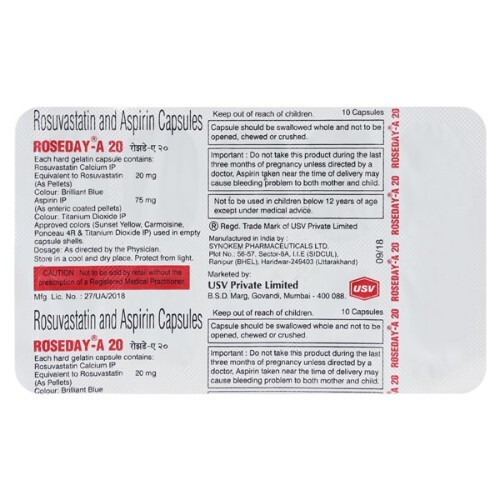 ROSEDAY A 20MG CAPSULE