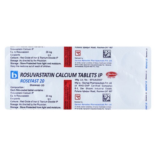 ROSEFAST 20MG TAB