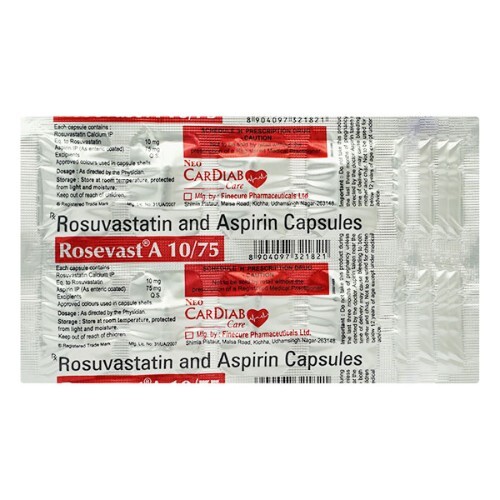 ROSEVAST A 10MG/75MG CAPSULE