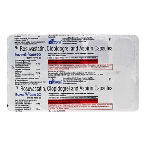 ROSLEN GOLD 20MG CAPSULE