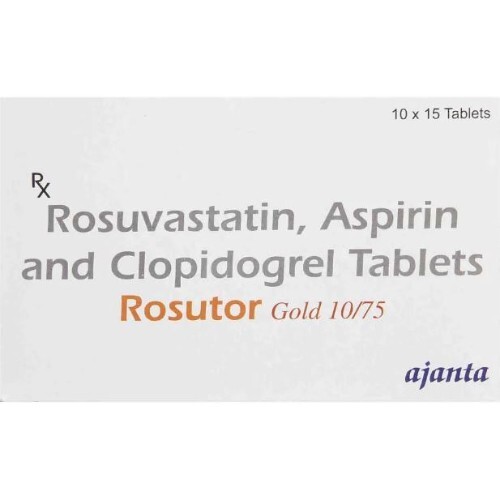 ROSUTOR GOLD 10MG/75MG TAB