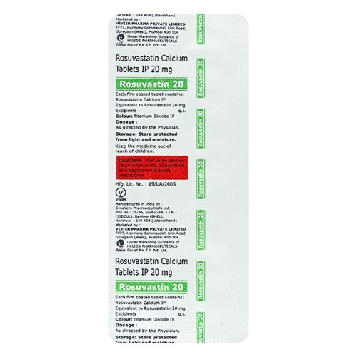 ROSUVASTIN 20MG TABLET