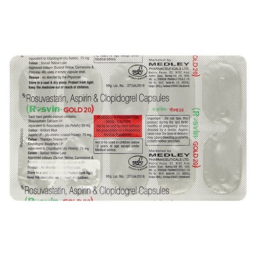 ROSVIN GOLD 20MG CAP