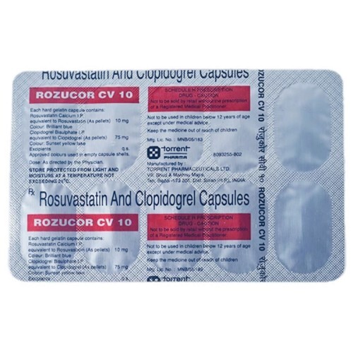 ROZUCOR CV 10 MG CAPSULE