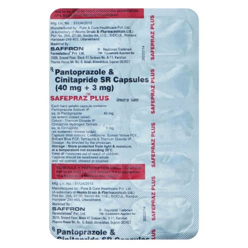 SAFEPRAZ PLUS CAP