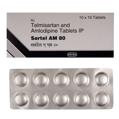 SARTEL AM 80MG TABLET