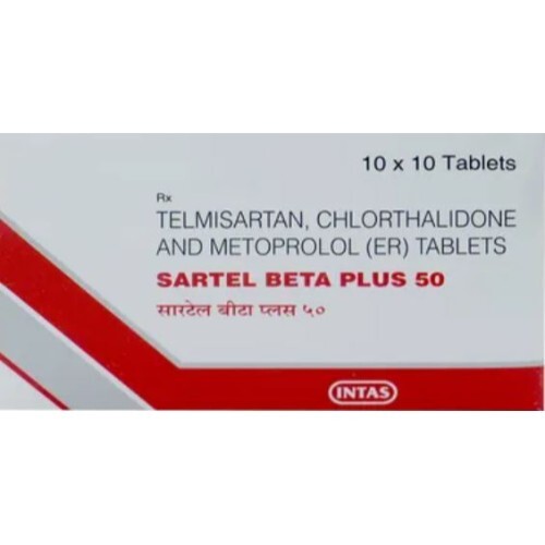 SARTEL BETA PLUS 50MG TABLET