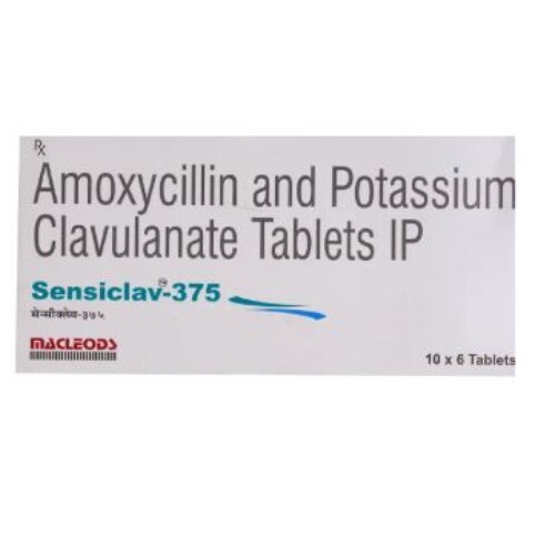 SENSICLAV 375MG TAB