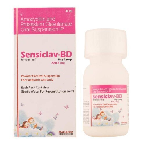 SENSICLAV BD DRY 228.5MG SYP