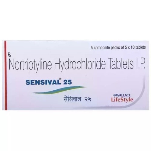 SENSIVAL 25MG TAB