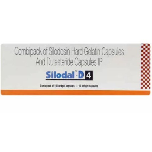 SILODAL D 4MG COMBI PACK CAP