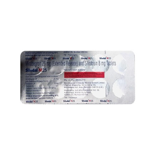 SILODAL M 25MG/8MG TABLET