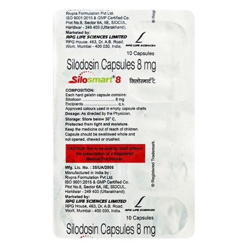 SILOSMART 8MG CAP