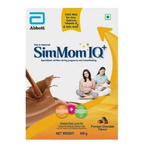 SIMMOM IQ CHOCOLATE 400GM