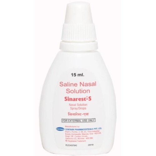 SINAREST S NASAL SOLUTION 15ML