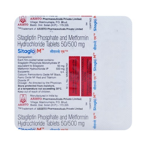 SITAGLO M 50/500MG TABLET