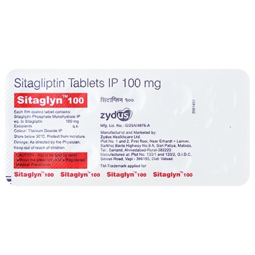 SITAGLYN 100MG TABLET